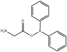 Glycyl diphenylborinate, 95% Structure
