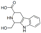 1-hydroxymethyl-tetrahydro-beta-carboline-3-carboxylic acid Structure