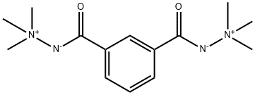 2,2'-isophthaloyl bis(trimethylhydrazinium) Structure