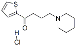 4-(1-piperidyl)-1-thiophen-2-yl-butan-1-one hydrochloride 구조식 이미지