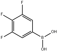 3,4,5-Trifluorophenylboronic acid 구조식 이미지
