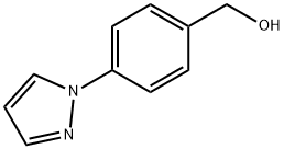 (4-Pyrazol-1-ylphenyl)methanol Structure