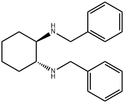 1R,2R-N,N'-bis(phenylMethyl)-1,2-CyclohexanediaMine Structure