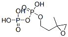 3-methyl-3,4-epoxybutyl diphosphate Structure
