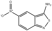 3-AMINO-5-NITRO-2,1-BENZISOTHIAZOLE 구조식 이미지