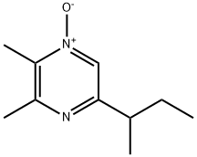 피라진,2,3-디메틸-5-(1-메틸프로필)-,1-옥사이드(9CI) 구조식 이미지