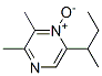 Pyrazine, 2,3-dimethyl-5-(1-methylpropyl)-, 4-oxide (9CI) Structure