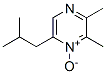 피라진,2,3-디메틸-5-(2-메틸프로필)-,4-옥사이드(9CI) 구조식 이미지