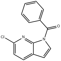 (6-chloro-1H-pyrrolo[2,3-b]pyridin-1-yl)(phenyl)Methanone Structure