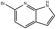 6-BROMO-1H-PYRROLO[2,3-B]PYRIDINE Structure