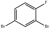2,4-Dibromo-1-fluorobenzene 구조식 이미지