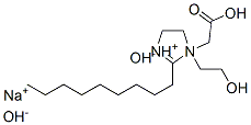 sodium 1-(carboxymethyl)-4,5-dihydro-1-(2-hydroxyethyl)-2-nonyl-1H-imidazolium hydroxide  Structure