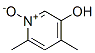 3-Pyridinol,4,6-dimethyl-,1-oxide(9CI) Structure