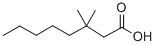 3,3-DIMETHYLOCTANOIC ACID Structure