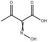 Butanoic acid, 2-(hydroxyimino)-3-oxo- (9CI) Structure