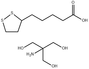 R-alpha-Lipoic acid tromethamine salt  구조식 이미지