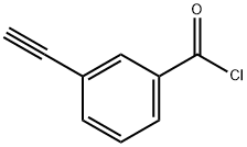 Benzoyl chloride, 3-ethynyl- (9CI) Structure