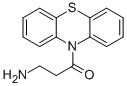 3-AMINO-1-PHENOTHIAZIN-10-YL-PROPAN-1-ONE Structure