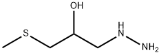 1-hydrazino-3-(methylthio)propan-2-ol  구조식 이미지