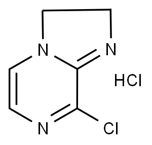 8-CHLORO-2,3-DIHYDROIMIDAZO[1,2-A]PYRAZINE HYDROCHLORIDE Structure