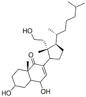 9,11-seco-3,6,11-trihydroxycholest-7-en-9-one Structure