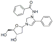 1-(2-deoxyribofuranosyl)-4-(3-benzamido)phenylimidazole Structure
