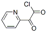 2-Pyridineacetyl chloride, alpha-oxo- (9CI) Structure