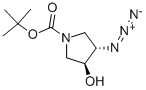 TRANS-3-AZIDO-1-BOC-4-HYDROXYPYRROLIDINE
 구조식 이미지