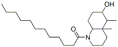 N-(1-oxododecyl)-4,10-dimethyl-8-azadecal-3-ol Structure