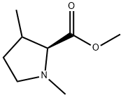 Proline, 1,3-dimethyl-, methyl ester (8CI) Structure