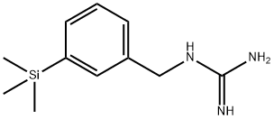 3-trimethylsilylbenzylguanidine Structure