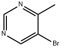 Pyrimidine, 5-bromo-4-methyl- (7CI,8CI,9CI) 구조식 이미지