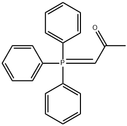 1-(트리페닐포스포라닐리덴)-2-프로파논 구조식 이미지