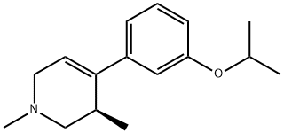 (R)-4-(3-ISOPROPOXYPHENYL)-1,3-DIMETHYL-1,2,3,6-TETRAHYDRO-PYRIDINE Structure