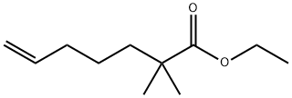 2,2-dimethyl-hept-6-enoic acid ethyl ester Structure