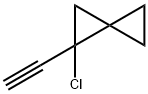 Spiro[2.2]pentane, 1-chloro-1-ethynyl- (9CI) Structure