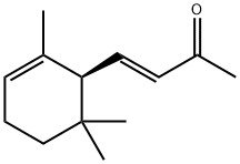 [S-(E)]-4-(2,6,6-trimethyl-2-cyclohexen-1-yl)-3-buten-2-one   Structure