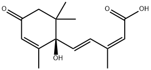 (-)-CIS, TRANS-ABSCISIC ACID Structure