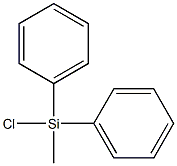 Chlorodiphenylmethylsilane 구조식 이미지