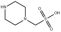 1-Piperazinemethanesulfonicacid(9CI) Structure