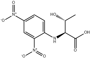 N-(2,4-DINITROPHENYL)-DL-THREONINE 구조식 이미지