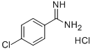 4-Chlorobenzene-1-carboximidamide hydrochloride 구조식 이미지