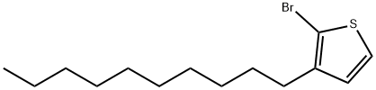 2-Bromo-3-decylthiophene Structure