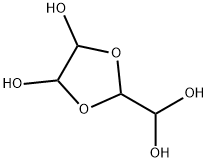 1,3-디옥솔란-4,5-디올,2-(디히드록시메틸)- 구조식 이미지