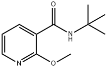 Nt-부틸-2-메톡시니코틴아미드 구조식 이미지