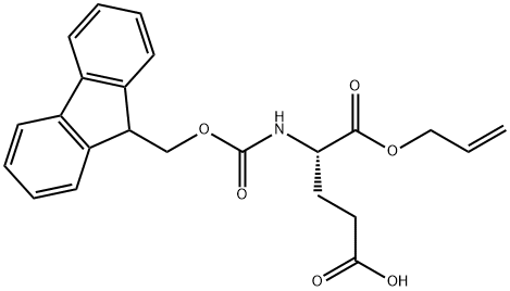 FMOC-GLU-OALL Structure