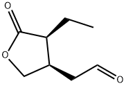 (4-ETHYL-5-OXO-TETRAHYDRO-FURAN-3-YL)-ACETALDEHYDE Structure