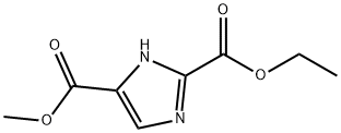 2-CARBOETHOXY-4-CARBOMETHOXYIMIDAZOLE Structure