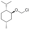 (+)-CHLOROMETHYL ISOMENTHYL ETHER Structure