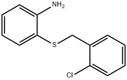 2-[(2-chlorobenzyl)thio]aniline Structure